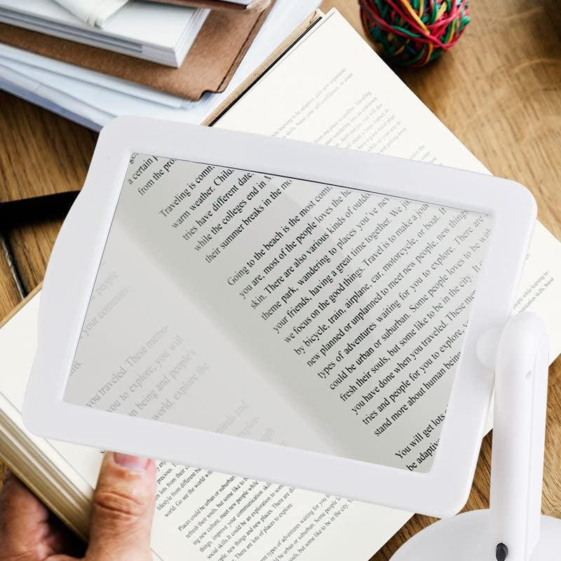 LED Desk Magnifier with 3X Magnification for Precision Tasks