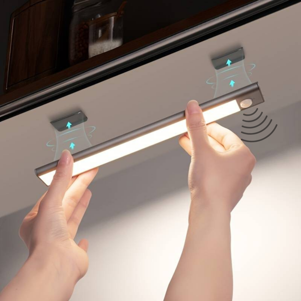 LuminaLux Smart LED Motion Sensor Light - 3 Modes