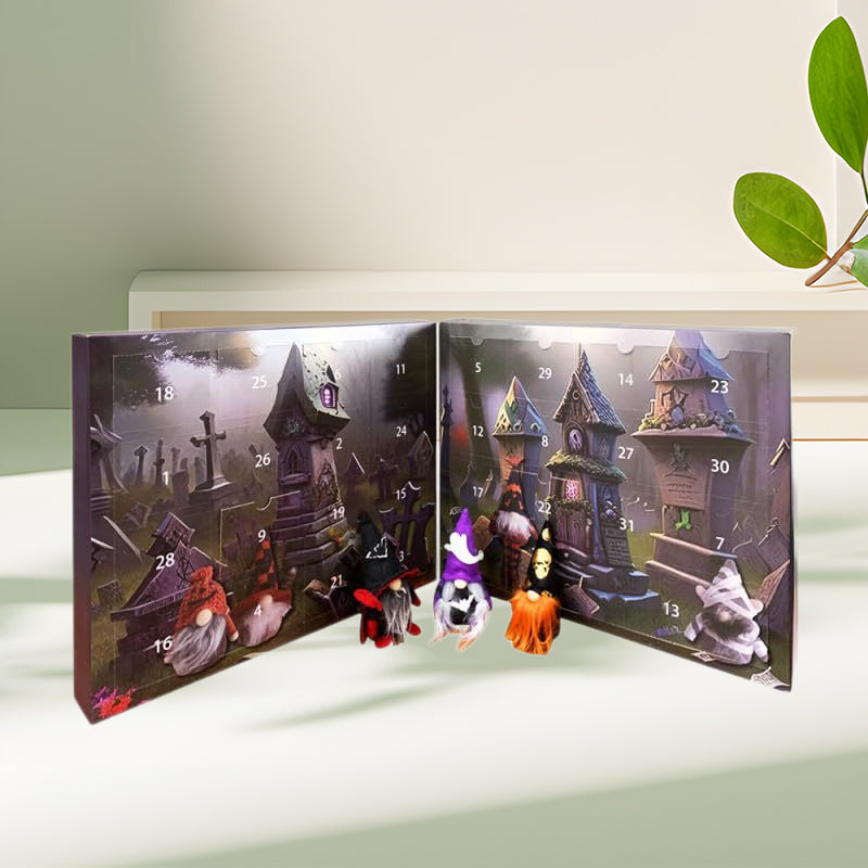 2024 Christmas Gnome Advent Calendar for Holiday Countdown
