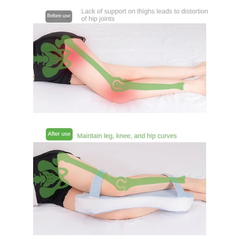Memory Foam Leg Pillow for Sleep & Support Comfort