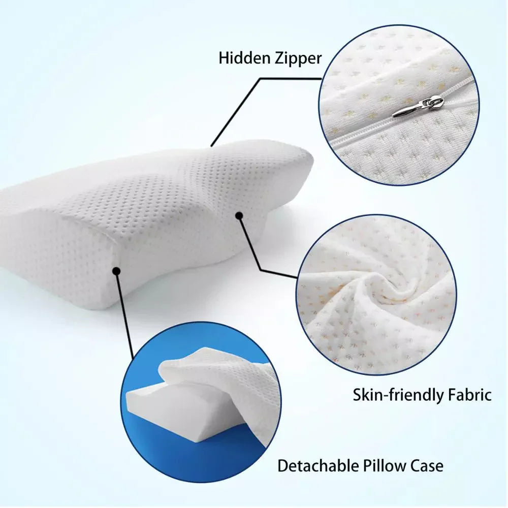 Orthopedic Memory Foam Pillow for Superior Sleep Comfort