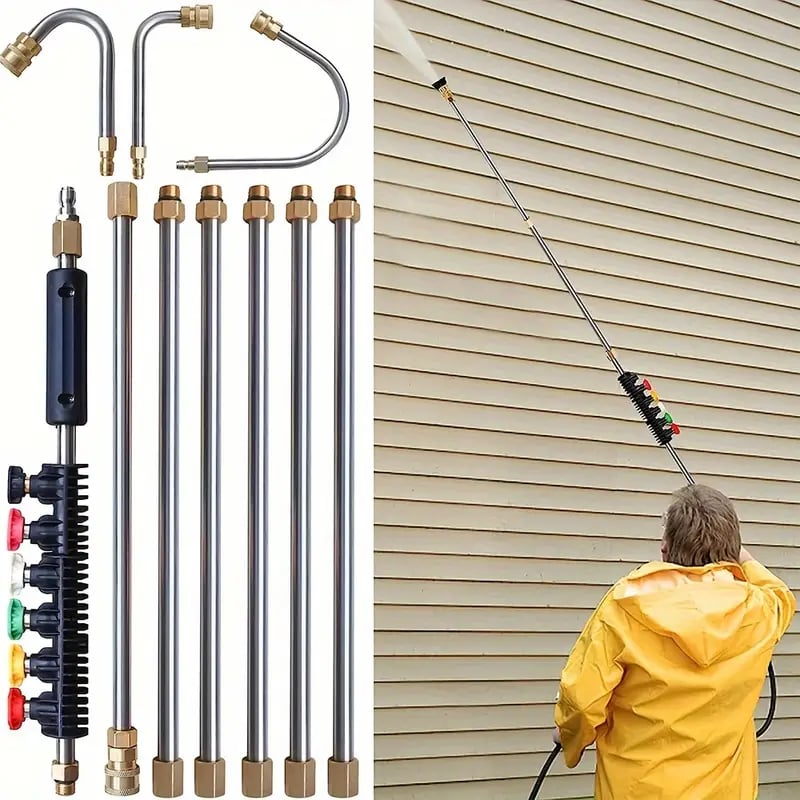 4000 PSI Telescoping Pressure Washer Wand for Easy Cleaning