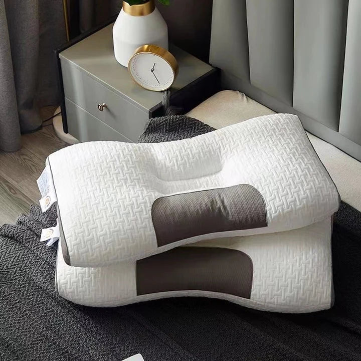 Hybrid Pillow for Comfortable Back and Side Sleep Support