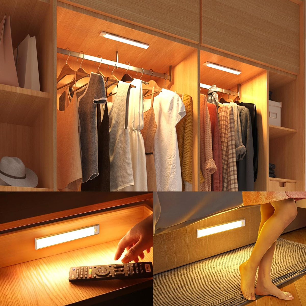 LuminaLux Smart LED Motion Sensor Light - 3 Modes