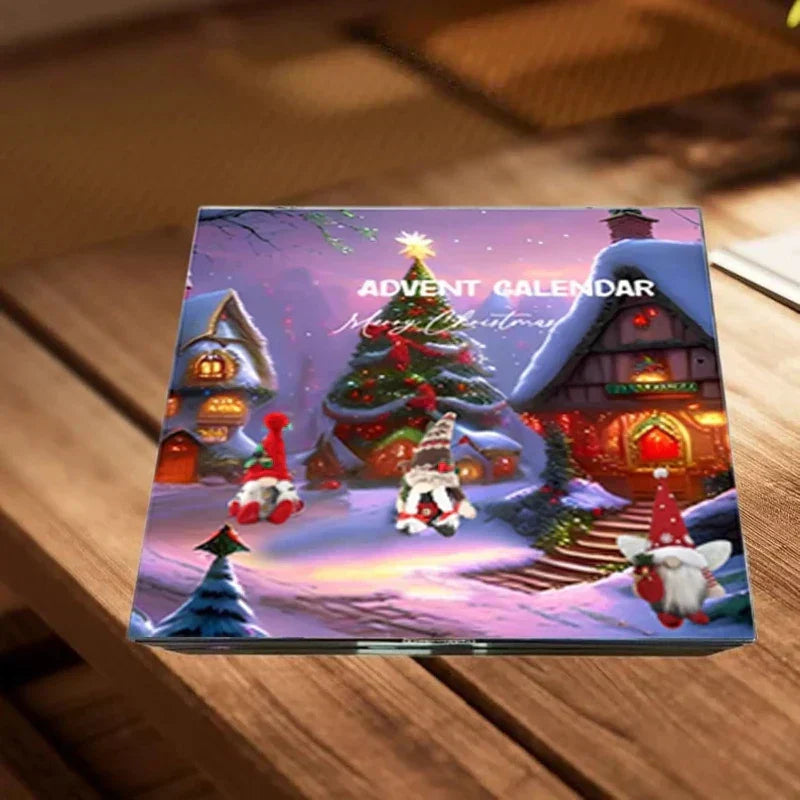 2024 Christmas Gnome Advent Calendar for Holiday Countdown