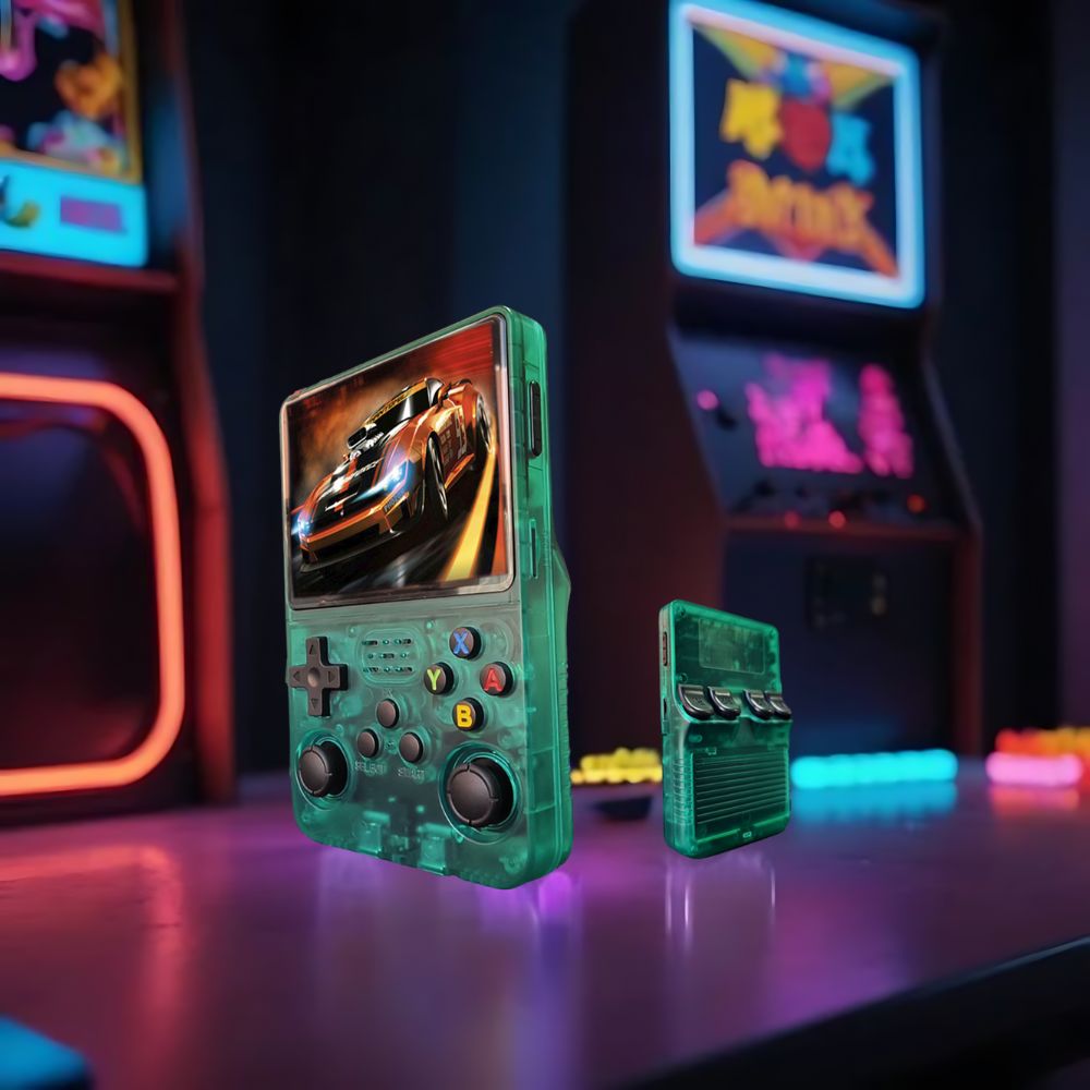 Retro Revolution Handheld Gaming Console HD Screen USB Ch...