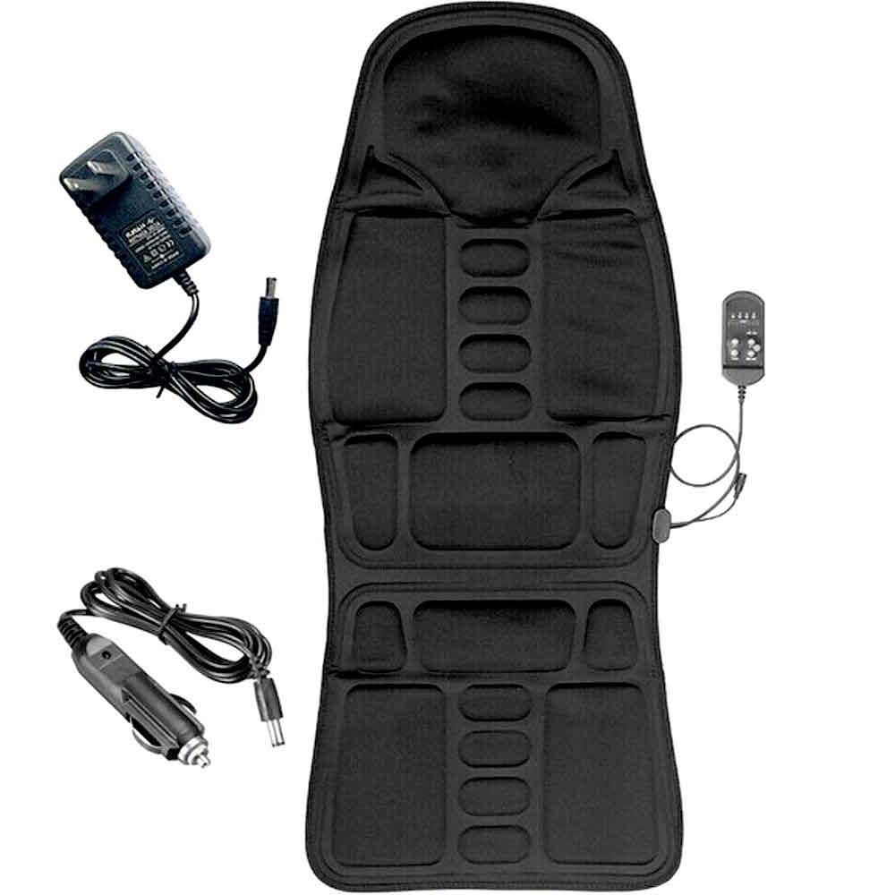 8-Mode Heated Massage Chair Pad for Full-Body Relaxation