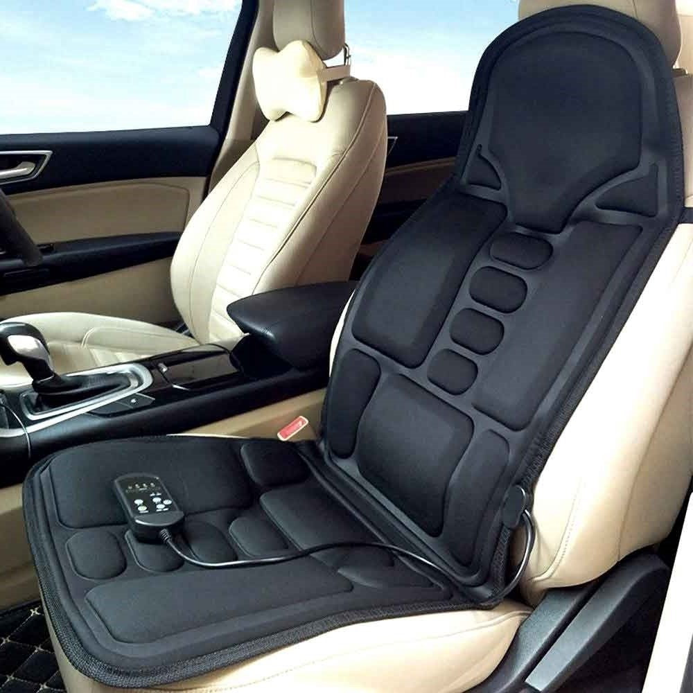 8-Mode Heated Massage Chair Pad for Full-Body Relaxation