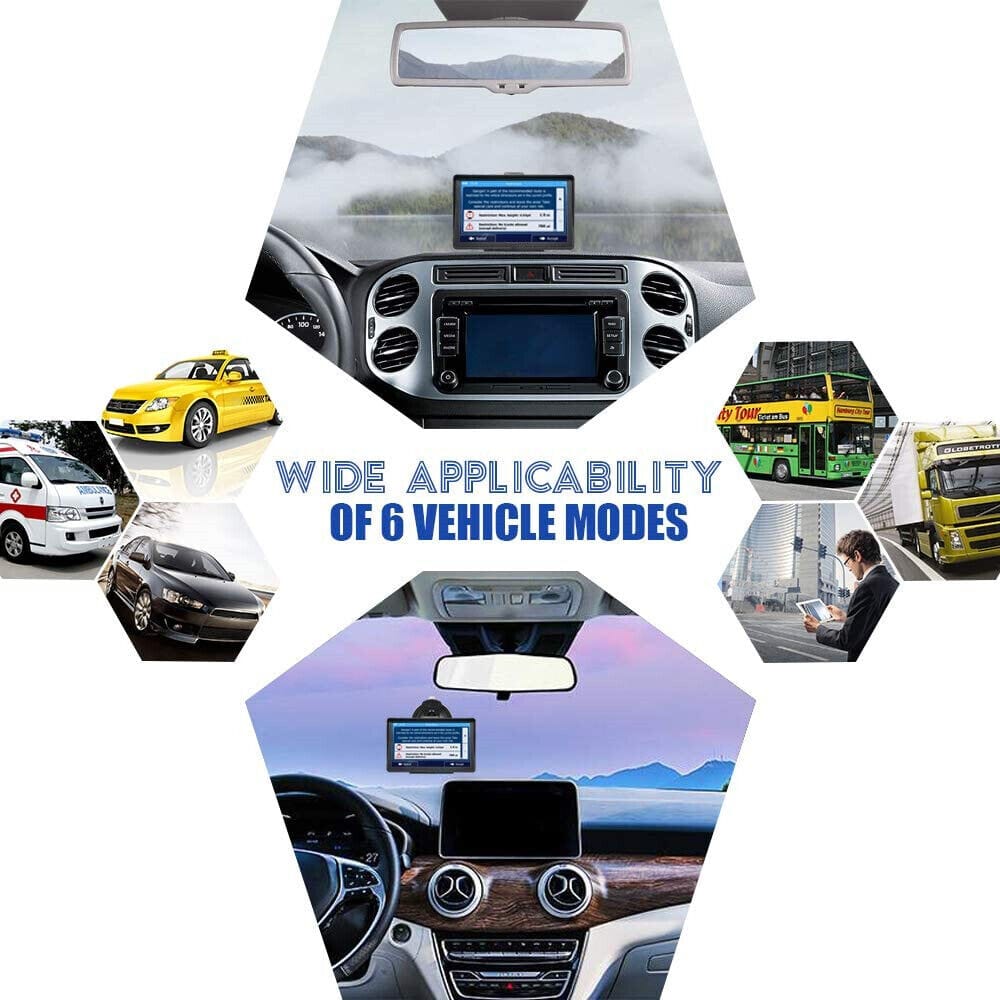 2025 GPS Navigation System for Cars & Trucks - 7 Display